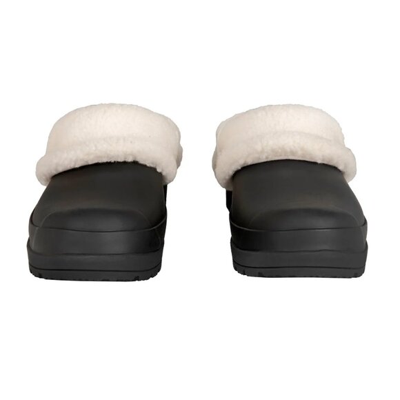 Hunter 8 Women Play Insulated Sherpa Clogs Waterproof Rubber Slip-on Winter Shoe - Picture 16 of 16